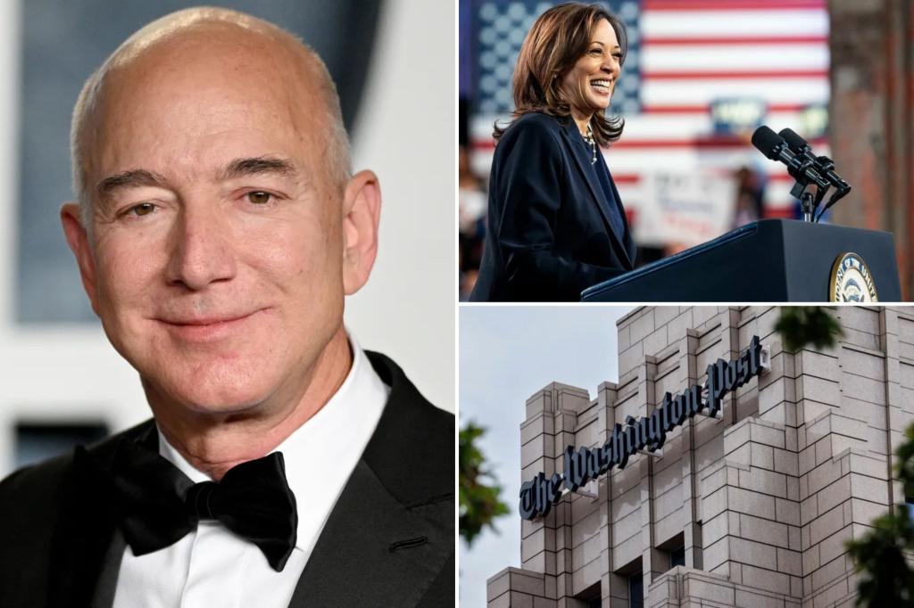 Washington Post owner Jeff Bezos wants more conservative columnists at paper: report